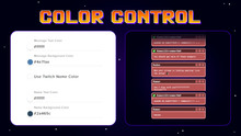 Load image into Gallery viewer, Retro Lofi Twitch Chat Widget for StreamElements & OBS Studio