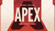 Load image into Gallery viewer, Apex - Twitch Overlay and Alerts Package for OBS Studio