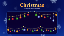 Load image into Gallery viewer, Christmas Stream Decorations for Streamlabs, StreamElements, and OBS
