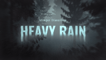 Load image into Gallery viewer, Heavy Rain - Stinger Transition for Twitch, Youtube and Facebook