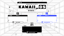 Load image into Gallery viewer, Kawaii OS - Animated Alerts for Twitch, Youtube and Facebook Gaming