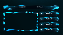 Load image into Gallery viewer, Rift — Stream Header, Label and Webcam Overlay Pack for OBS