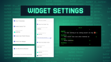 Load image into Gallery viewer, Twitch Hacker Terminal Chat Widget with ASCII for Youtube, StreamElements & OBS Studio