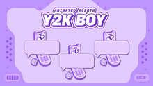 Load image into Gallery viewer, Y2K Boy - Animated Alerts for Twitch, Youtube and Facebook Gaming