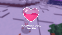 Load and play video in Gallery viewer, Pixel Heart Goal Widget