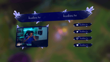 Load and play video in Gallery viewer, Crystal — Stream Header, Label and Webcam Overlay Pack for OBS