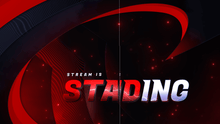 Load and play video in Gallery viewer, Cyber Red - FREE Twitch Overlay and Alerts Package for OBS Studio