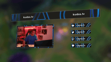 Load and play video in Gallery viewer, Displace — Stream Header, Label and Webcam Overlay Pack for OBS