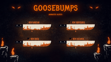 Load and play video in Gallery viewer, Goosebumps - Animated Alerts for Twitch, Youtube and Facebook Gaming