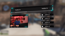 Load and play video in Gallery viewer, Hack — Stream Header, Label and Webcam Overlay Pack for OBS