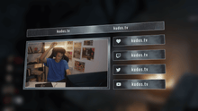 Load and play video in Gallery viewer, Heavy Rain — Stream Header, Label and Webcam Overlay Pack for OBS