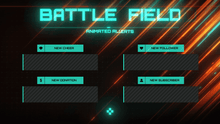 Load image into Gallery viewer, Battlefield 2042 - Animated Alerts for Twitch, Youtube and Facebook