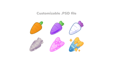 Load image into Gallery viewer, Bunny Badges for Twitch, Youtube and Discord | Download Now!