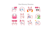 Load image into Gallery viewer, Bunny Emotes for Twitch, Youtube and Discord | Download Now!