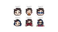 Load image into Gallery viewer, Chibi Boy Custom Badges for Twitch, Youtube and Discord