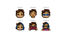 Load image into Gallery viewer, Chibi Boy Custom Badges for Twitch, Youtube and Discord