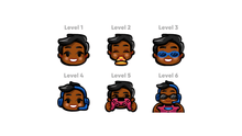 Load image into Gallery viewer, Chibi Boy Custom Badges for Twitch, Youtube and Discord