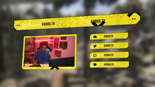 Load and play video in Gallery viewer, Crust FREE Animated Stream Package with Overlays, Alerts and Transition for Twitch and OBS Studio