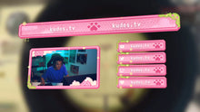 Load and play video in Gallery viewer, Cute Stream Header, Label and Webcam Overlay Pack for OBS