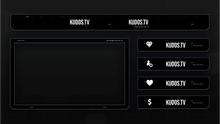 Load image into Gallery viewer, Data — Stream Header, Label and Webcam Overlay Pack for OBS