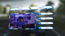 Load and play video in Gallery viewer, Esports Blue — Stream Header, Label, Webcam Overlay Pack for OBS