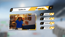 Load and play video in Gallery viewer, Esports Yellow — Stream Header, Label and Webcam Overlay Pack for OBS