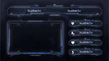 Load image into Gallery viewer, Halo — Stream Header, Label and Webcam Overlay Pack for OBS