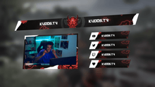 Load and play video in Gallery viewer, Japan Spirit — Stream Header, Label and Webcam Overlay Pack for OBS