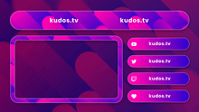 Load image into Gallery viewer, Loop — Stream Header, Label and Webcam Overlay Pack for OBS