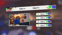 Load and play video in Gallery viewer, Stickers — Stream Header, Label and Webcam Overlay Pack for OBS