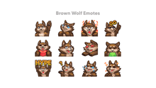 Load image into Gallery viewer, Wolf Emotes for Twitch, Youtube and Discord | Download Now!