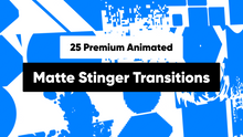 Load image into Gallery viewer, Matte Stinger Transitions Bundle for OBS Studio & Streamlabs
