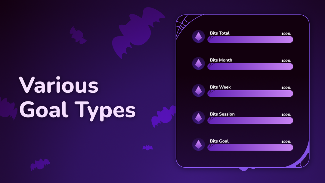 Halloween Goal Widget for StreamElements & OBS Studio