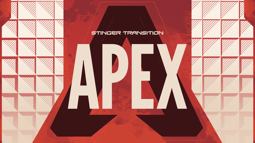 Apex - Stinger Transition for Twitch, Youtube and Facebook