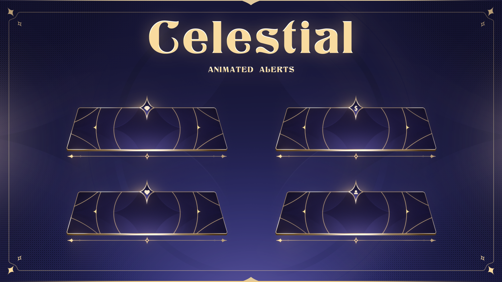 Celestial - Animated Alerts for Twitch, Youtube and Facebook Gaming