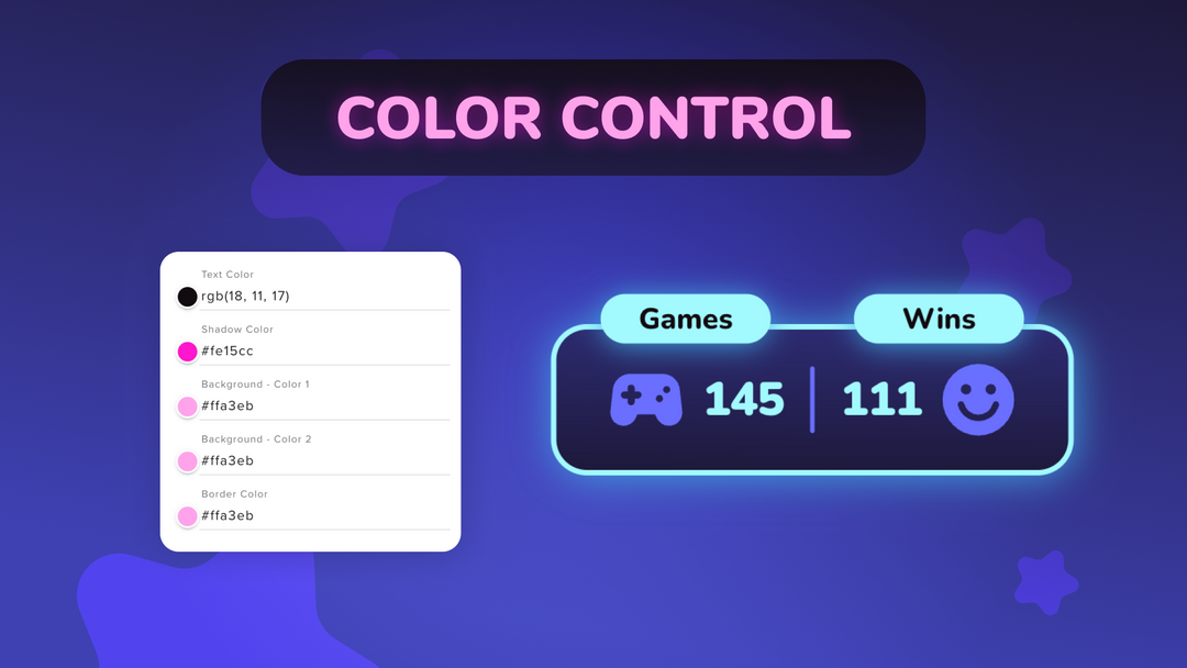 Dual Counter Twitch Widget for OBS • Win Loss Score Tracker Overlay (StreamElements)
