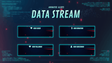 Load image into Gallery viewer, DataStream - Animated Alerts for Twitch, Youtube and Facebook Gaming
