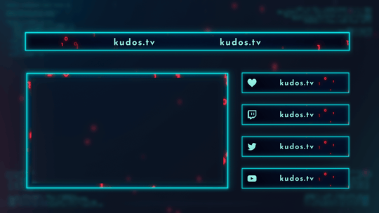DataStream — Stream Header, Label and Webcam Overlay Pack for OBS