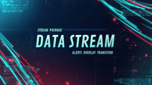 Load image into Gallery viewer, DataStream - Twitch Overlay and Alerts Package for OBS Studio
