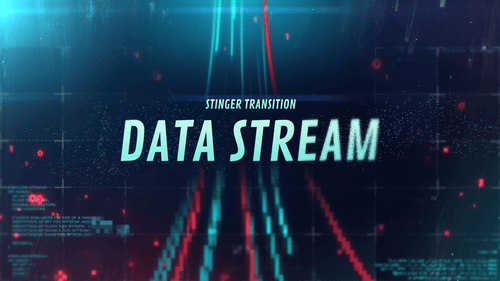 DataStream - Stinger Transition for Twitch, Youtube and Facebook
