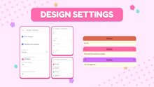 Load image into Gallery viewer, Cute Chat Widget for OBS • Animated Stream Chat Overlay (StreamElements)
