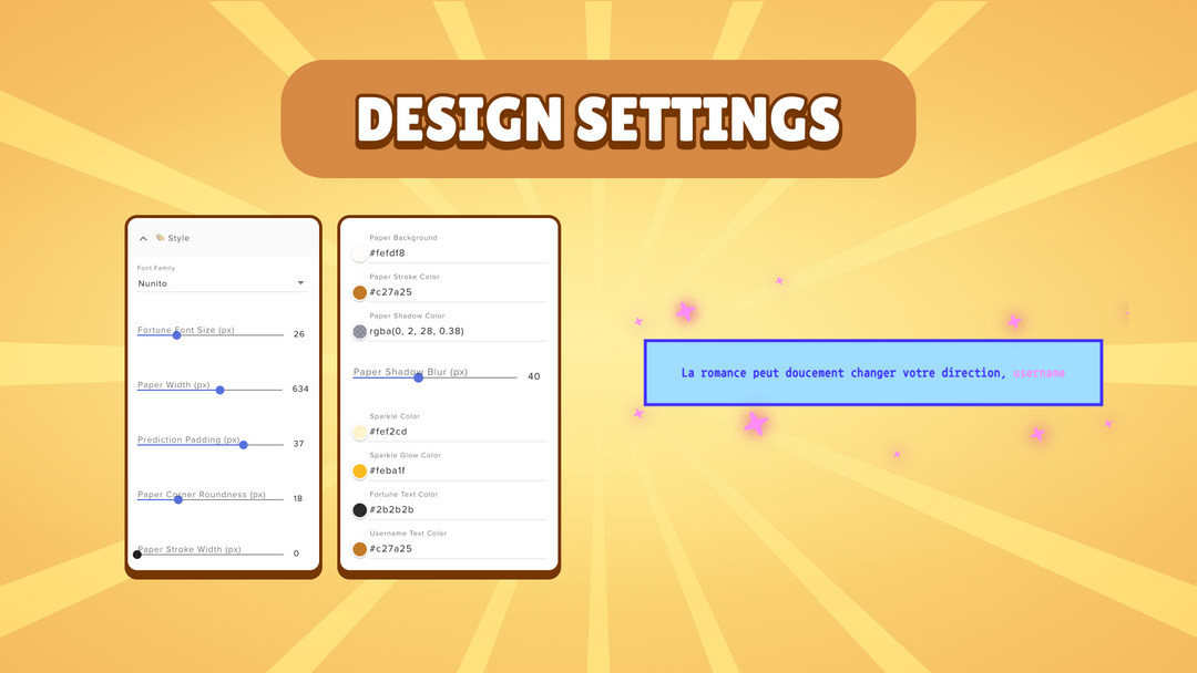 Fortune Cookie Twitch Widget for OBS StreamElements Interactive Chat Overlay (Digital Download)