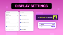 Load image into Gallery viewer, Minimal Neon Twitch Reminder Widget for StreamElements &amp; OBS Studio
