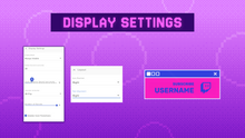Load image into Gallery viewer, Retro Social Media Rotator Widget for Twitch – CRT Computer Aesthetic Overlay for OBS Studio &amp; StreamElements
