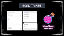Load image into Gallery viewer,  Pixel Potion Goal Widget for Twitch – Retro Minecraft Stream Goal Overlay for OBS Studio, StreamElements &amp; YouTube
