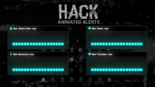 Load image into Gallery viewer, Hack - Animated Alerts for Twitch, Youtube and Facebook Gaming
