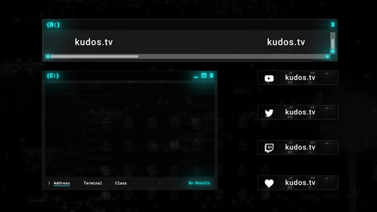 Hack — Stream Header, Label and Webcam Overlay Pack for OBS