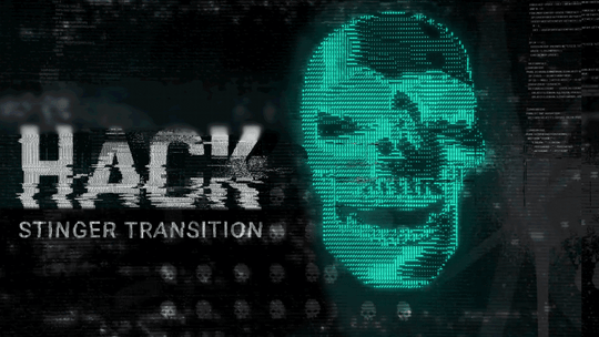 Hack - Stinger Transition for Twitch, Youtube and Facebook