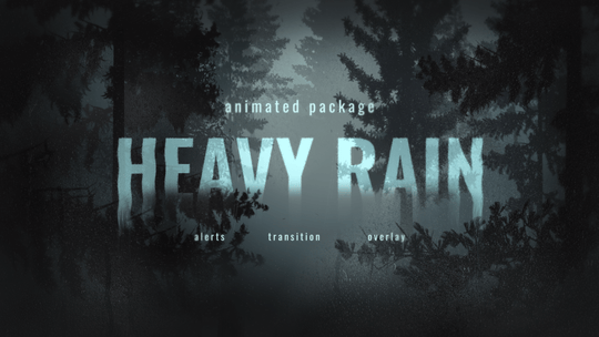 Alan Wake 2 - Twitch Overlay and Alerts Package for OBS