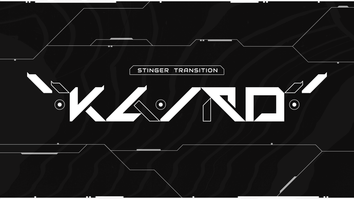 Kairo - Stinger Transition for Twitch, Youtube and Facebook